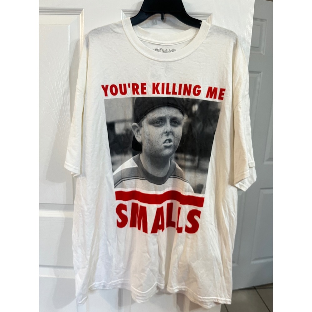 The Sandlot You're Killing Me Smalls Ham Porter Graphic T-Shirt White 2X NEW